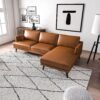 Lore - Right Facing L-Shaped Sectional - Tan - Image 4
