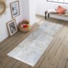 Textures - 5'3" X 7' Area Rug - Multi / White - Image 4