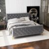 Bailey - King Bed - Dark Gray - Image 5