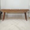Larissa - Triple Accent Cane Bench - Beige - Image 9