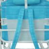 Backpack Beach Chair, Beach Towel, 5 Position Chair With Pouch Folding Lightweight Positions Back Pack, 1 Piece - Aqua Blue - Image 16