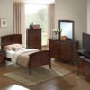 Twin Bed Elegant - Cappuccino - Image 4