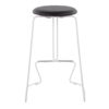 Finn - Contemporary Counter Stool (Set of 2) - White / Black - Image 5