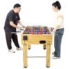 Hurricane - Foosball Table For Family Game Rooms With Light Cherry And Free Accessories - Brown - Image 2