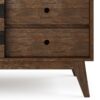 Clarkson - Medium Storage - Rustic Natural Aged Brown - Image 5