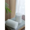 Unscented Soy Wax Candle (Set of 2) - White - Image 2