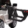 12V7A 30W*2 Four-Wheel Drive Leather Seat One Button Start, Forward And Backward, High And Low Speed, Music, Front Light, Power Display, Two Doors Can Open, 2.4G R / C, Seat Belt Four Wheel Absorber - White / Black - Image 13