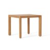3 Piece Outdoor Chat Set With Table And 2 Adirondack Chairs - White / Brown Patina - Image 8