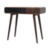 Curved Writing Desk - Walnut - Image 3