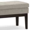 Carlson - Ottoman Bench - Greige - Image 7