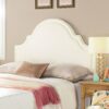 Catherine - Queen Upholstered Headboard - Antique White - Image 7