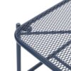 Kincaid - Modern Side Table With Mesh Top - Navy Blue - Image 5
