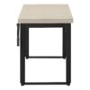 Computer Desk, Home Office, Standing, Adjustable, Laptop, Contemporary & Modern - Taupe - Image 2