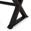 Outdoor Dining Bench - Antique Matte Black - Image 10