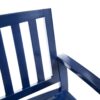 Farmhouse Style Loja Bench Indoor / Outdoor Acacia Wood - Blue - Image 8