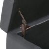 Kingsley - Large Storage Ottoman - Stone Gray - Image 5