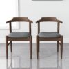 Daisy - Dining Chair (Set of 2) - Brown / Gray - Image 8