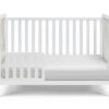 Brees Island - 3 In 1 Convertible Crib - White / Graystone - Image 3
