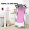 Foldable Treadmill 2.5Hp Electric Folding Treadmill Running Walking Machine For Home Gym, Max 265 Lbs Weight Capacity - Pink / White - Image 4