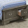 Louis Phillipe - Full Storage Bed For Comfort - Gray - Image 4
