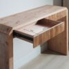 Rustic Modern Console Table With Drawer Storage - Natural Wood - Image 12