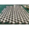 Hexagon Waterjet Marble 3 Color Marble For Floor And Wall Polished Marble Tile Stone (Set of 12) - Black / Gray / White / Black / White / Gray - Image 4