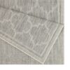 Sunshine - 2'7" X 7'3" Polypropylene Indoor, Outdoor Area Rug - Silver - Image 3