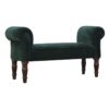 Velvet Bench - Emerald - Image 5