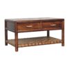 Regency - Woven Console Table With 2 Drawers - Brown - Image 2