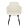 Boyne - Industrial Chair - Black / Cream - Image 5