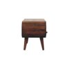 Circular TV Stand - Walnut - Image 5