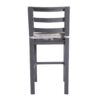 Outdoor Armless Aluminum Barstools With Cushion (Set of 2) - Pewter - Image 5