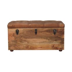 Buffalo - Hide Storage Trunk - Oak