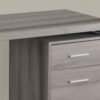 Computer Desk For Home Office, Laptop, Left, Right Set - Up, Storage Drawers, Contemporary & Modern - Taupe - Image 2