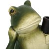 Charming Frog Prince Umbrella Base With Concrete Design - Green - Image 11