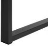 Computer Desk, Home Office, Left, Right Set-Up, Storage Shelves, Work, Laptop, Contemporary, Modern - Black - Image 8