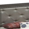 Queen Bed Transitional - Black - Image 4