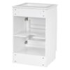 20" Bathroom Vanity With Sink, Freestanding Cabinet With Door Shelf And Adjustable Shelf, And Ceramic Construction - White - Image 19