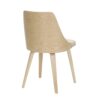 Anabelle - Mid-Century Modern Dining / Chair (Set of 2) - Natural / Cream - Image 4