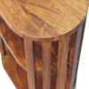 Ariella - Double Shelf Bedside Table - Chestnut - Image 6