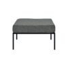 Rajni - Patio Set (1 Armed Chair, 1 Ottoman) - Gray - Image 7