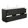 Freestanding Bathroom Vanity With Sink, Bathroom Storage Vanity Cabinet With Stone Resin Countertop And Soft Close Drawers - Espresso - Image 11