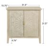 2 Door Cabinet, American Furniture, Suitable For Bedroom, Living Room, Study - Natural - Image 3