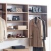 Devi - Wall Mounted Wood Closet System With Modular Versatility And Warm - Oak - Image 12