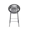 Ferrara - Outdoor Patio Barstool (Set of 2) - Black - Image 5