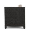 Puerta - Loveseat Outdoor Seating With Water Resistant Cushions - Dark Brown - Image 7