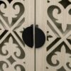 Hollowed Out Cabinet With 4 Doors, Suitable For Bedroom - Natural - Image 21
