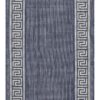 Sunshine - 5'3" X 7'3" Polypropylene Indoor, Outdoor Area Rug - Blue - Image 2