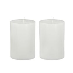 Unscented Soy Wax Candle (Set of 2) - White
