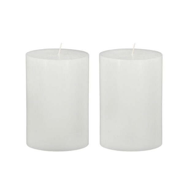 Unscented Soy Wax Candle (Set of 2) - White